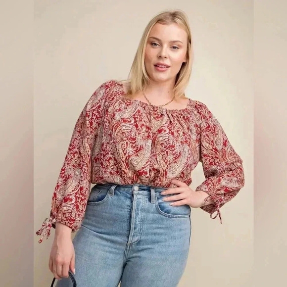 KORI Red Spice Bodysuit SZ LG - Picture 1 of 5